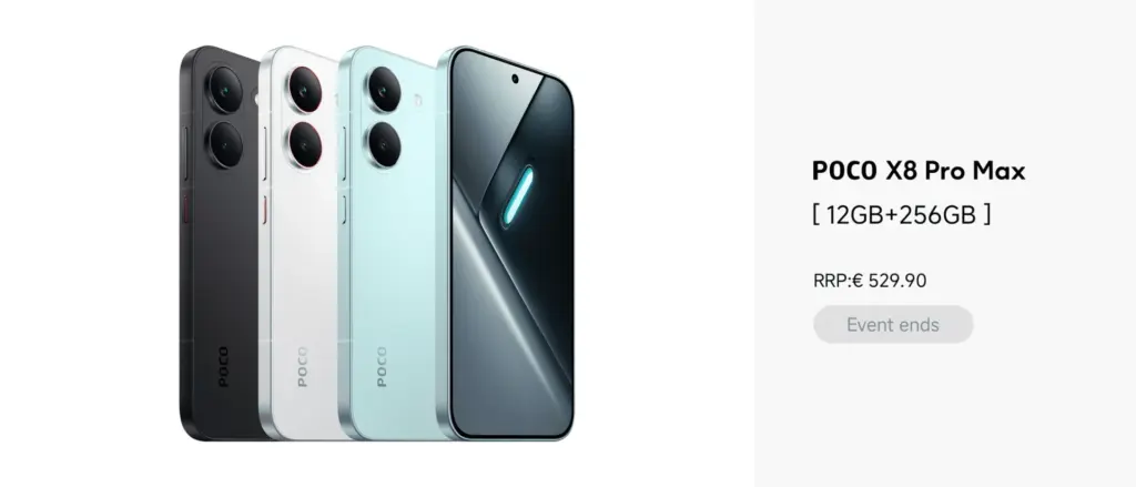 Harga Poco X8 Pro Max Di Eropa