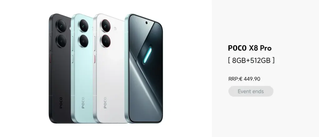 Harga Poco X8 Pro Di Eropa