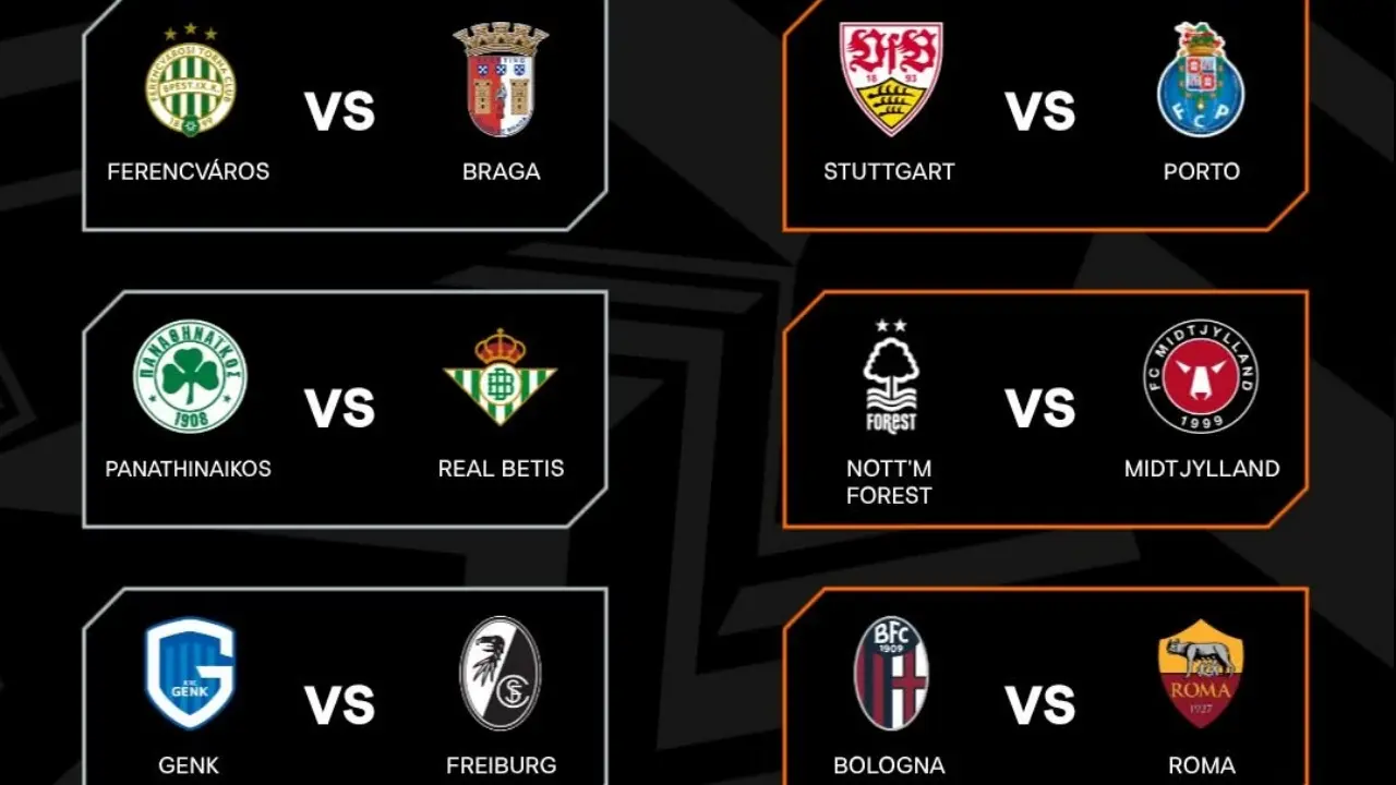Hasil Drawing 16 Besar Liga Europa Roma Tantang Bologna Lille Hadapi Aston Villa