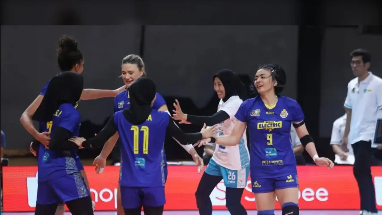 Hasil Proliga 2026 Putri Jakarta Electric Pln Menang Telak 3 0 Atas Medan Falcons
