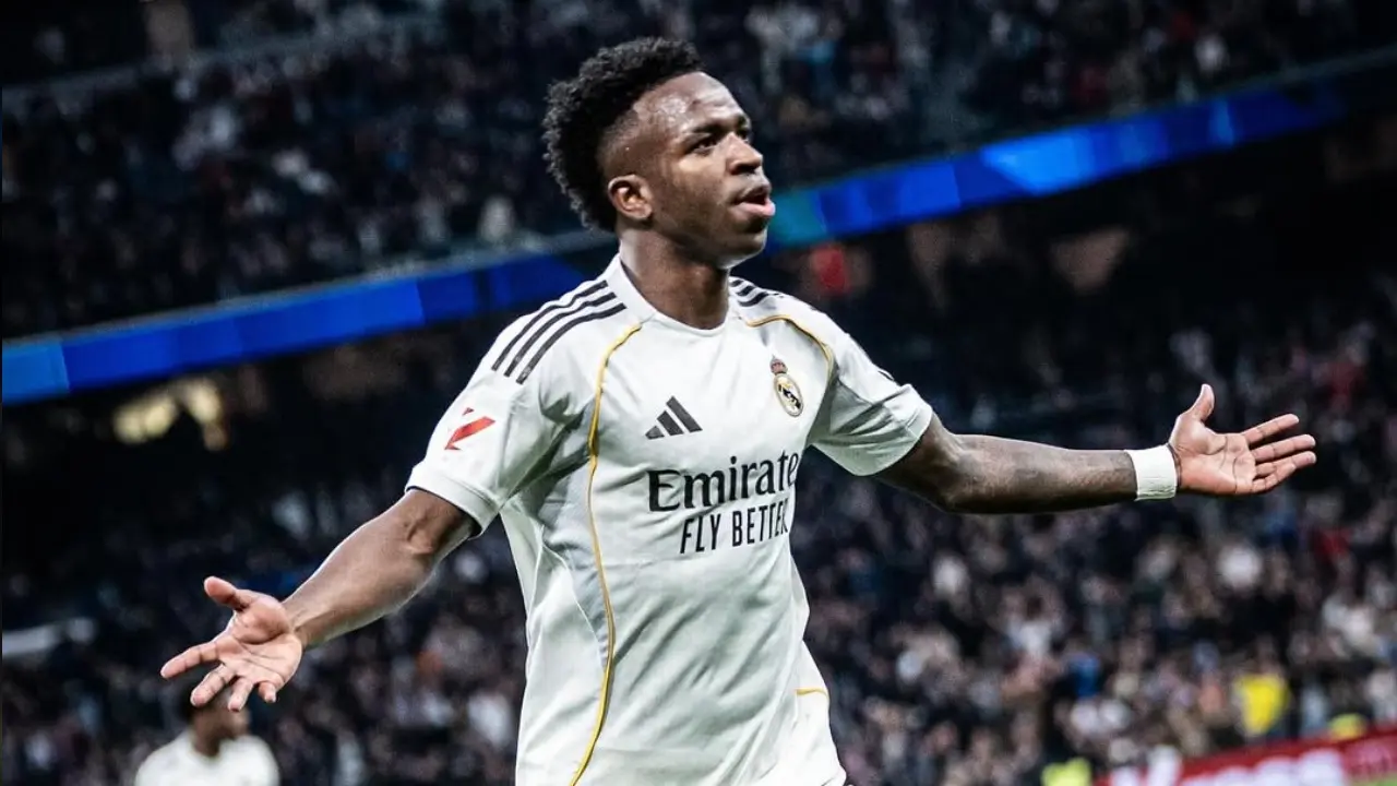 Hasil Sementara Real Madrid Vs Benfica 2 1 Gol Vinicius Junior Perkecil Asa Comeback Tim Tamu