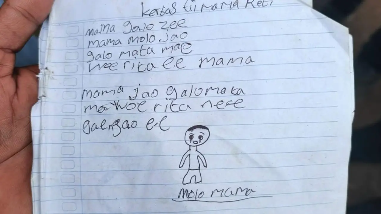 Isi Surat Siswa Sd Gantung Diri Di Ngada Ntt