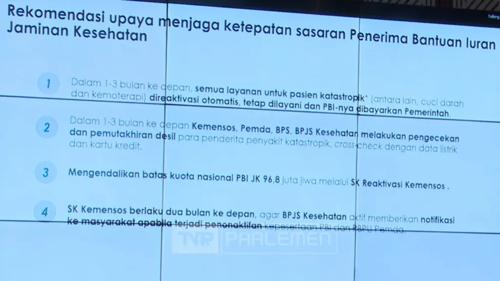 Jajaran Menteri Bahas Perbaikan Tata Kelola Bpjs Kesehatan Pbi
