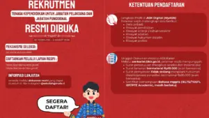 Kemdiktisaintek Buka Lowongan PNS SMA Garuda Baru, Cek Syarat dan Jadwal Pendaftarannya