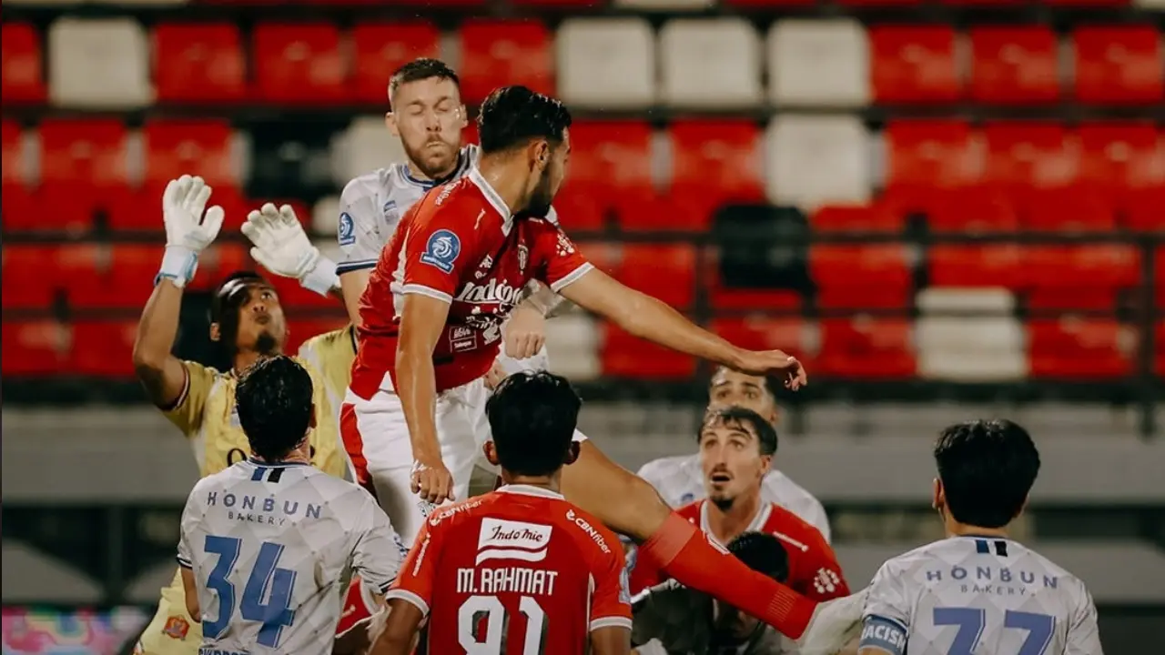 Klasemen Liga 1 Terbaru Usai Bali United Vs Persijap Imbang Persib Bandung Masih Kokoh Di Puncak