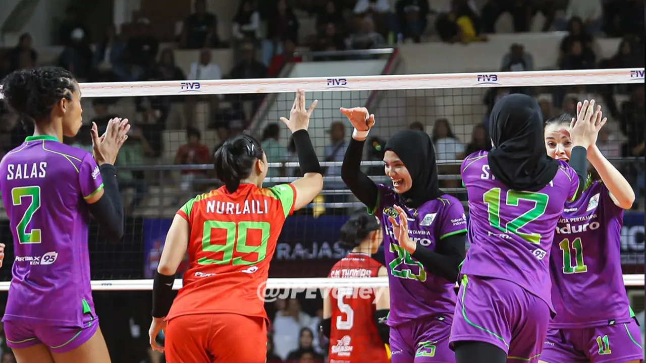 Klasemen Proliga 2026 Putri Jakarta Pertamina Enduro Kudeta Puncak Klasemen Gresik Phonska Plus Tergeser