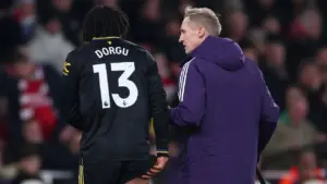 Liga Inggris: Patrick Dorgu Dipastikan Absen Saat Manchester United Jamu Fulham Akibat Cedera Paha