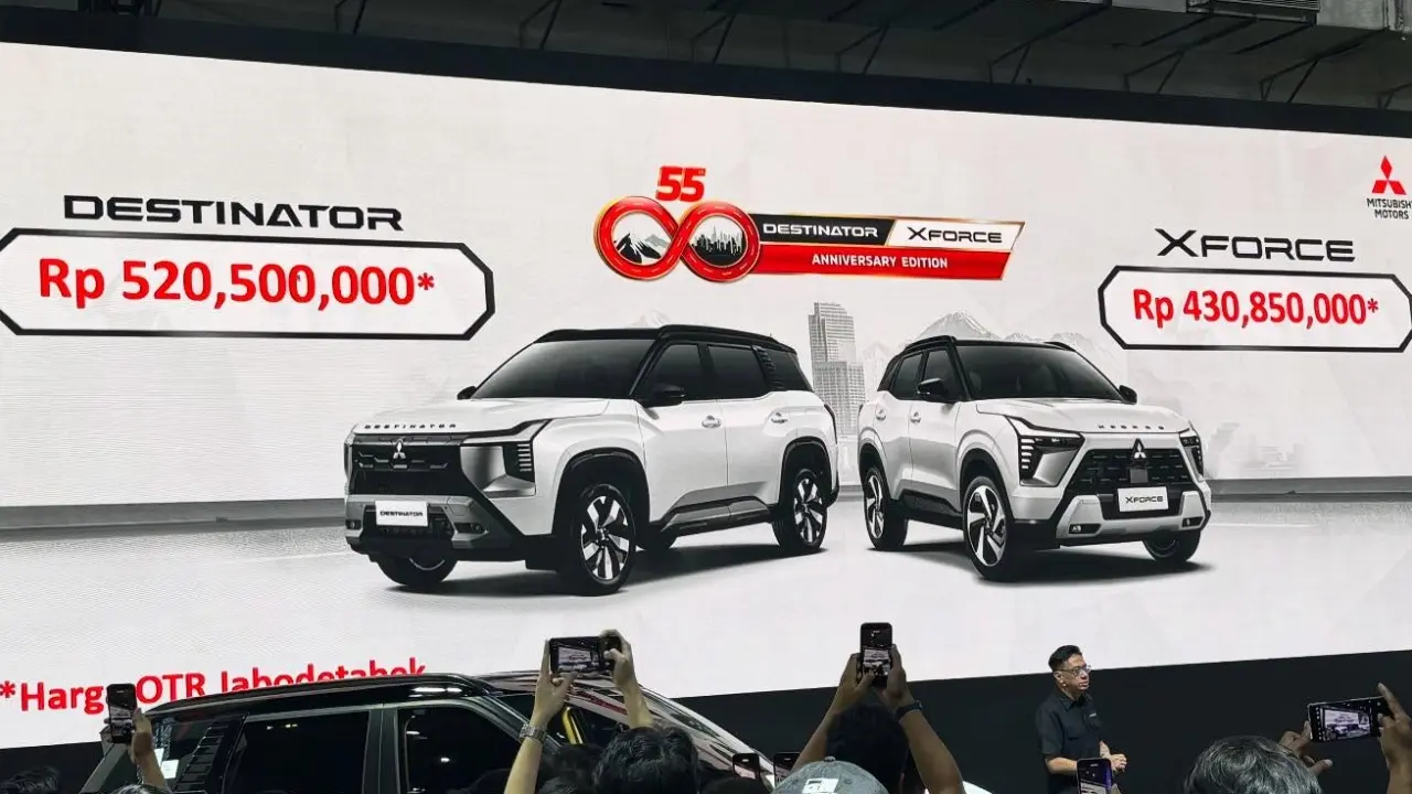 Mitsubishi Luncurkan Xforce Dan Destinator Edisi Spesial 55 Tahun Di Iims 2026