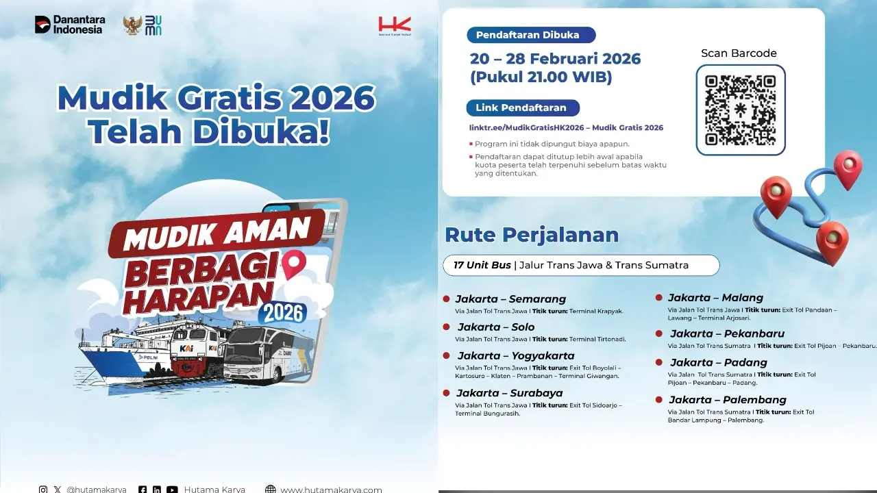 Mudik Gratis Pt Hutama Karya