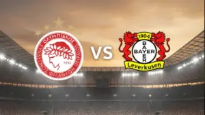 Olympiakos vs Bayer Leverkusen, Die Werkself Tergetkan Kemenangan di Leg Pertama Play-off Liga Champions