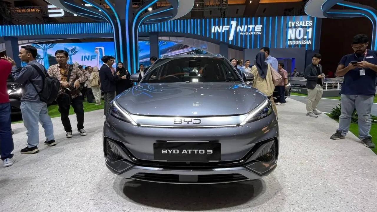 Pt Byd Motor Indonesia Luncurkan Varian Atto 3 Advance Plus Di Iims 2026