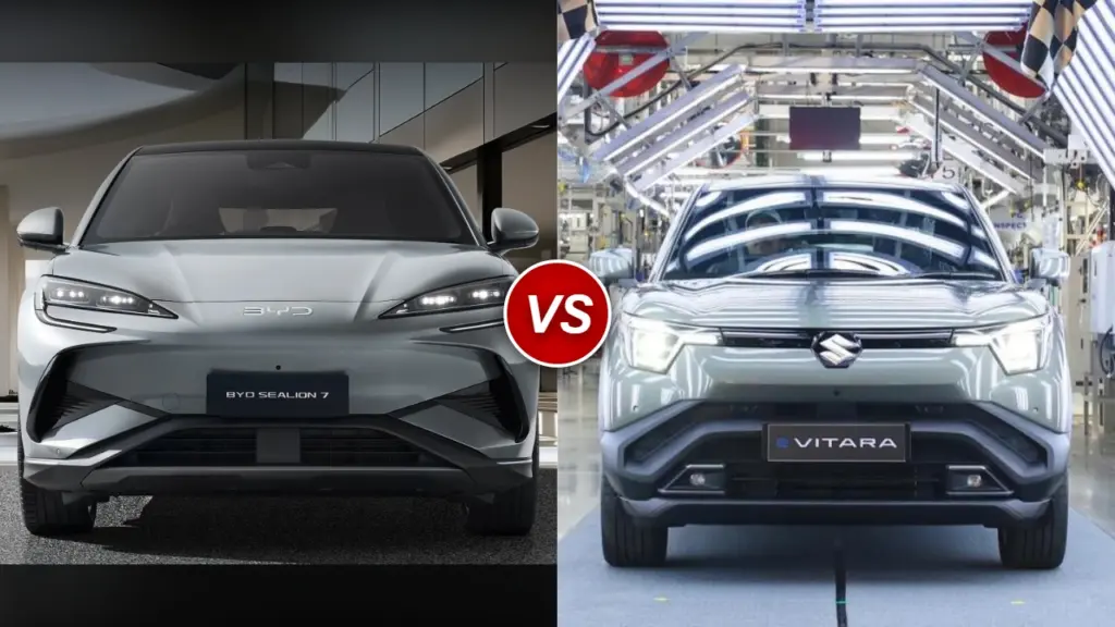 Perbandingan Desain Dan Dimensi Suzuki Evitara Dan Byd Sealion 7