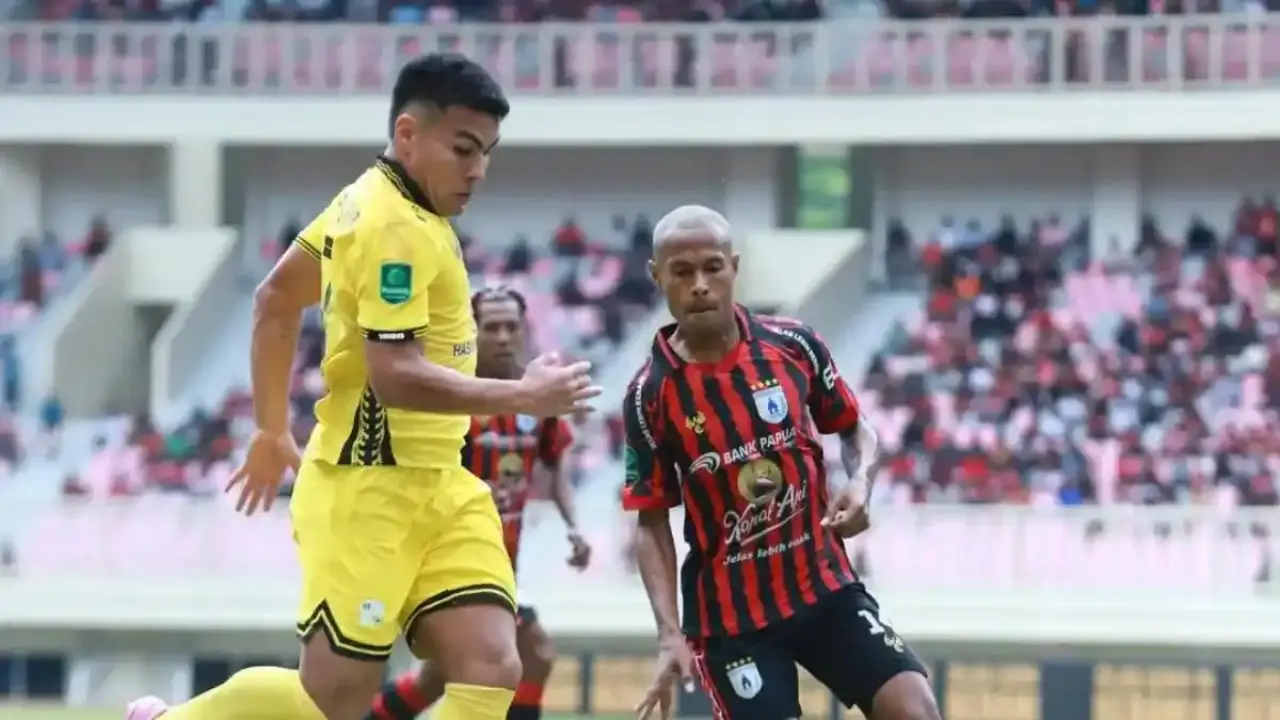 Persipura Jayapura Kudeta Puncak Klasemen Liga 2 Championship Usai Kalahkan Barito Putera 4 1