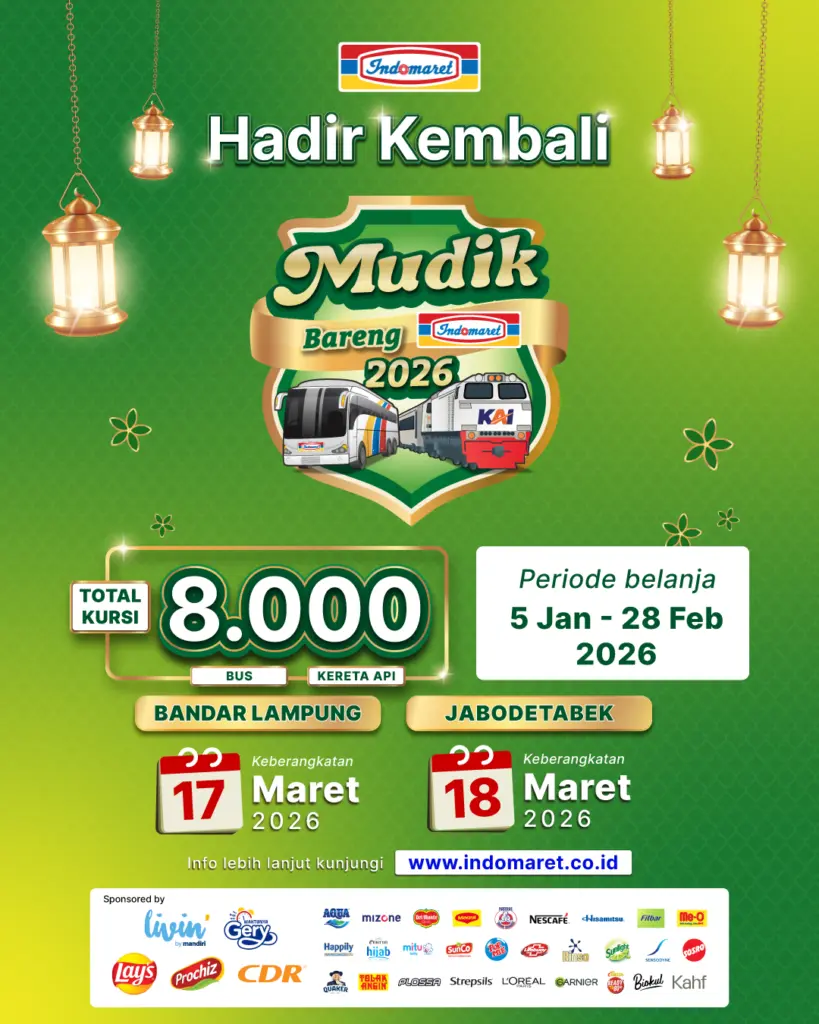 Program Mudik Gratis Indomaret 2026