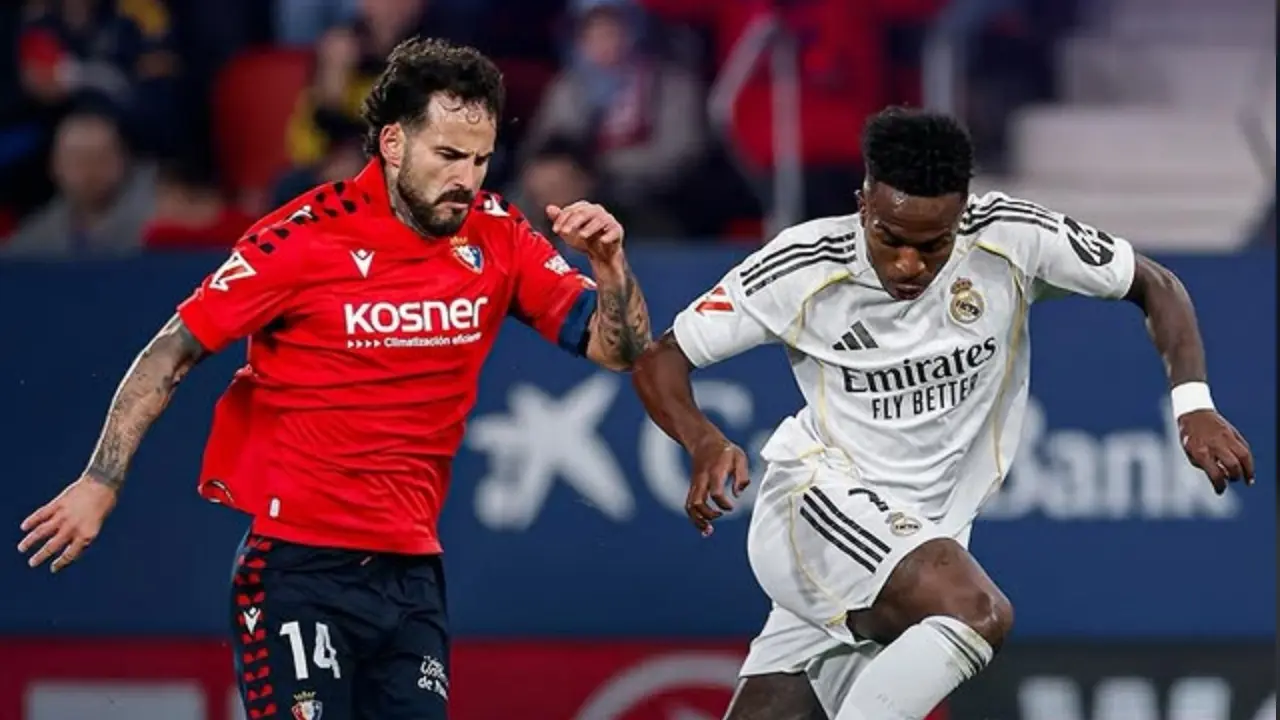 Real Madrid Menelan Kekalahan 1 2 Dari Osasuna Akibat Gol Menit Akhir Raul Garcia