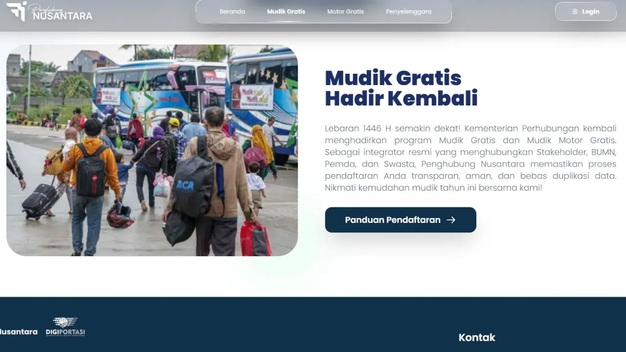 Tidak Hanya Berangkat Program Mudik Gratis Kemenhub 2026 Juga Layani Arus Balik Dari 12 Kota