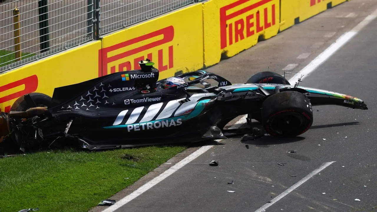 Crash Parah Di Fp3 Australia 2026 Nasib Antonelli Tampil Di Kualifikasi Masih Tanda Tanya