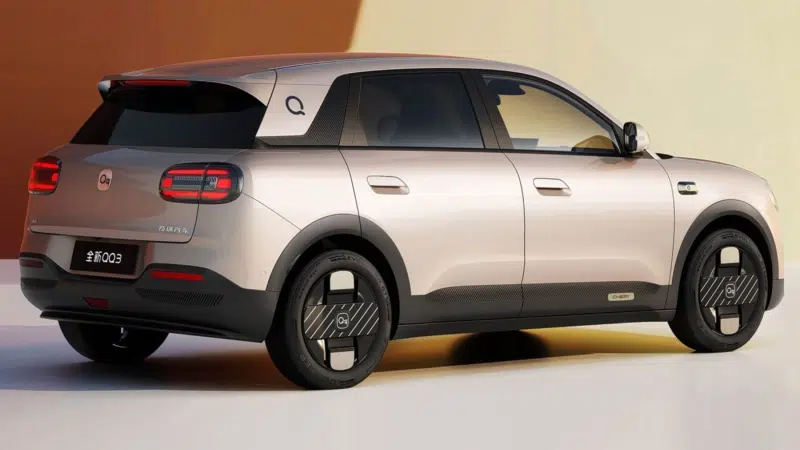 Dimensi Chery Qq3