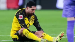 Emre Can Dipastikan Absen Panjang Bela Borussia Dortmund Hingga Akhir Musim 2025/2026 Akibat Cedera ACL