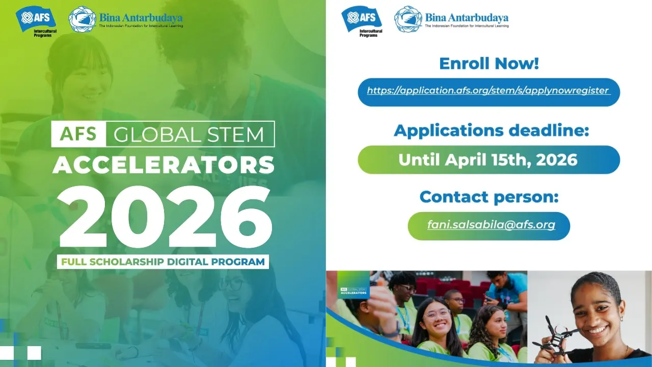 Gandeng University Of Pennsylvania Beasiswa Afs 2026 Bekali Siswi Indonesia Skill Stem Dan Inovasi