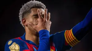 Hansi Flick Pastikan Ronald Araujo Siap Tampil Saat Barcelona Hadapi Atletico de Madrid Leg ke-2 Semifinal Copa del Rey