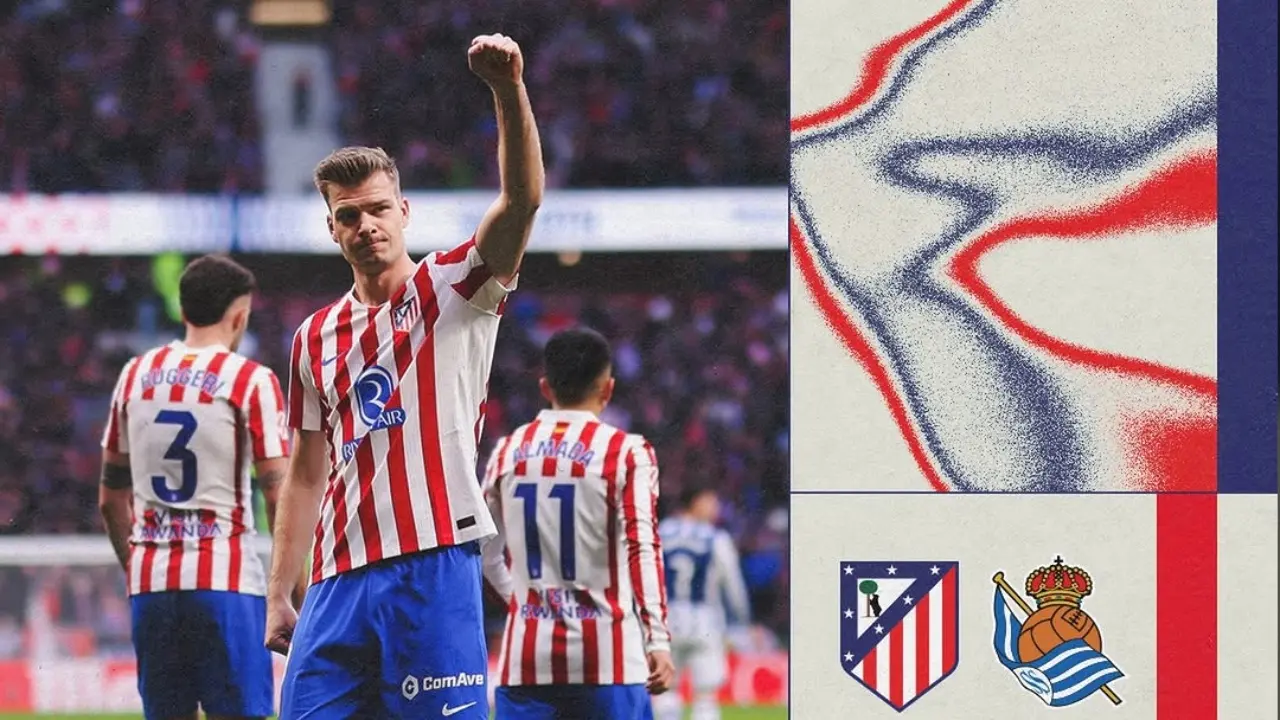 Hasil Atletico Madrid Vs Real Sociedad 3 2 Brace Gonzalez Pastikan Kemenangan Tuan Rumah