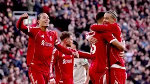 Hasil Liverpool vs West Ham 5-2: Pesta Gol di Anfield, The Reds Terlalu Tangguh