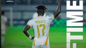 Hasil Sementara Dewa United vs Bhayangkara FC 0-1: Penalti Moussa Sidibe Bawa Tamu Unggul