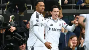 Hasil Sementara Fulham vs Tottenham 2-0: Harry Wilson dan Alex Iwobi Bawa Tuan Rumah Unggul