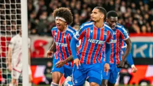 Hasil Sementara Manchester United vs Crystal Palace 0-1: Maxence Lacroix Bawa Tim Tamu Unggul Cepat