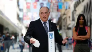Javier Tebas Bantah Klaim Xavi: La Liga Tak Pernah Setujui Kepulangan Messi ke Barcelona 2023