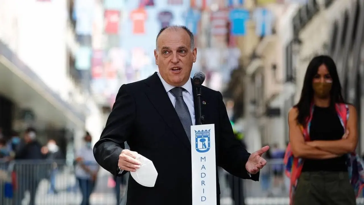 Javier Tebas Bantah Klaim Xavi La Liga Tak Pernah Setujui Kepulangan Messi Ke Barcelona 2023