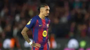 Kabar Buruk Barcelona, Raphinha Dipastikan Absen 4 Hingga 5 Minggu karena Cedera Otot