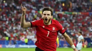 Khvicha Kvaratskhelia Resmi Ditunjuk Sebagai Kapten Baru Timnas Georgia