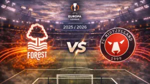 Nottingham Forest vs FC Midtjylland, Duel Sengit di Leg Pertama Babak 16 Besar Liga Eropa