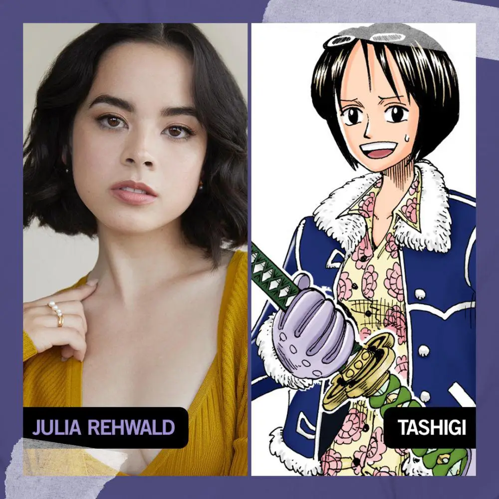 Pemeran One Piece Live Action Julia Rehwald Sebagai Tashigi