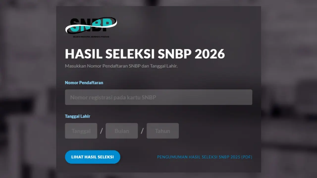 Pengumuman Snbp 2026 Dirilis Akhir Maret Ini Pelajari Cara Cek Hasilnya