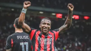 Pervis Estupiñán Cetak Gol Perdananya Untuk AC Milan dalam Laga Sengit Melawan Inter
