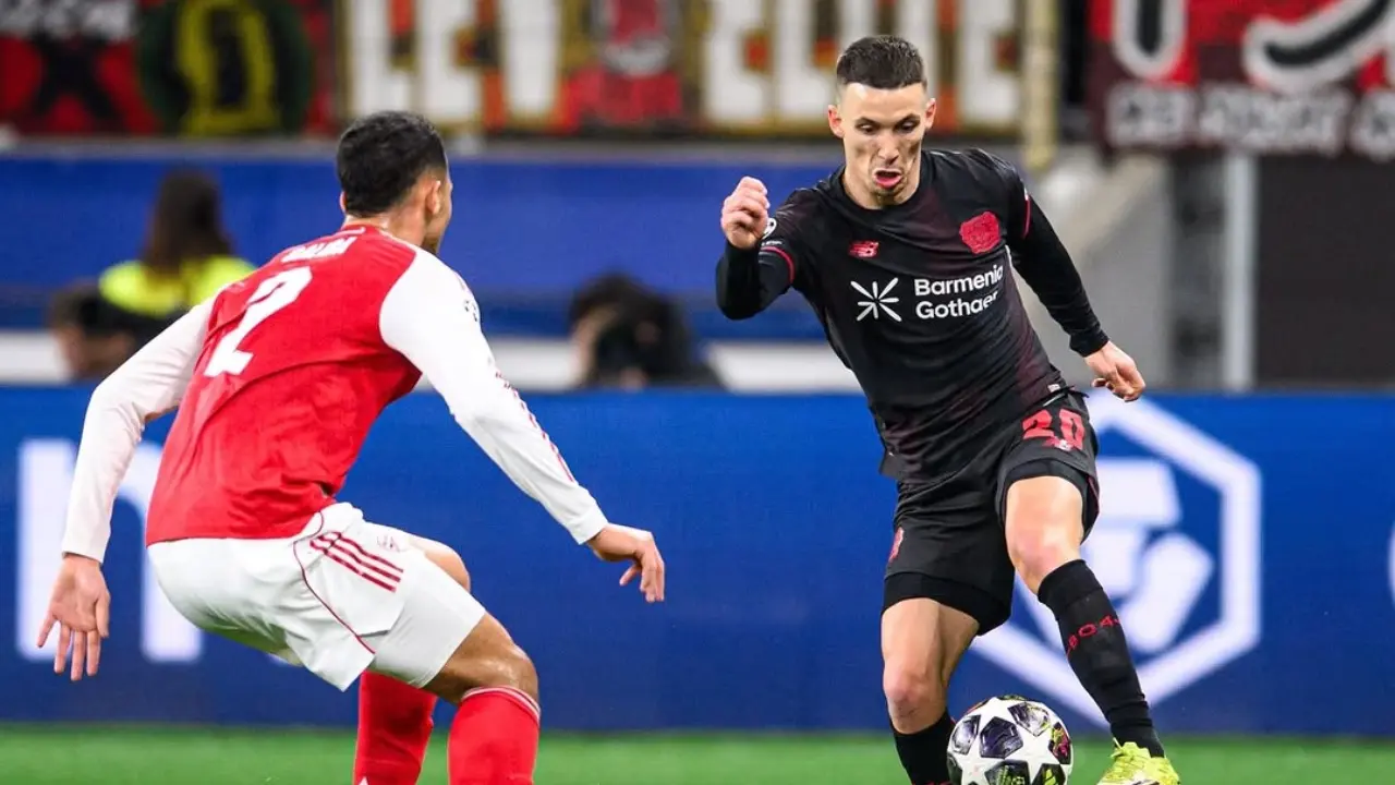 Rating Pemain Bayer Leverkusen Vs Arsenal 1 1 Palacios Menonjol Jurrien Timber Tuai Nilai Rendah