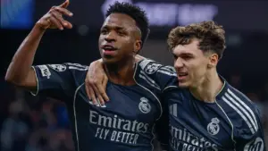 Rating Pemain Manchester City vs Real Madrid: Vinicius Junior Bersinar