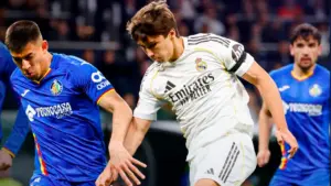 Rating Pemain Real Madrid vs Getafe: David Soria Menggila, Franco Mastantuono Terendah