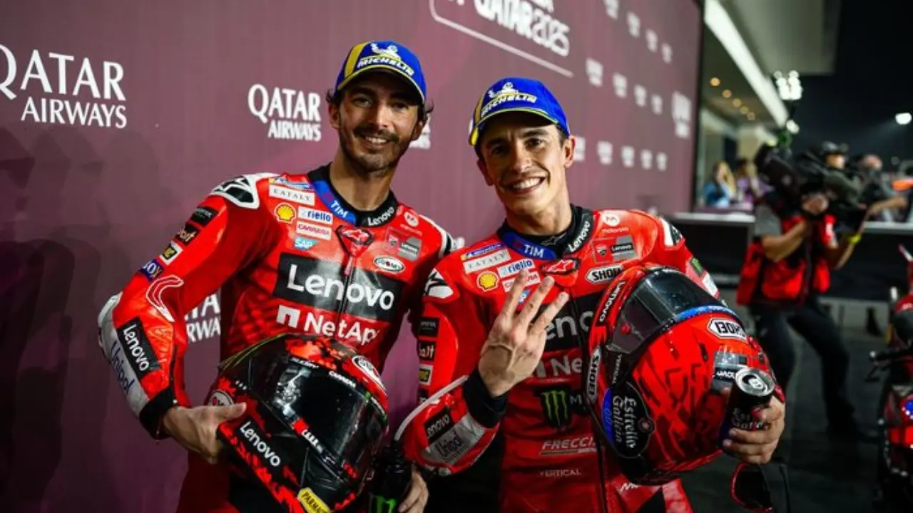 Soal Konflik 2015 Bagnaia Tegaskan Marc Marquez Tak Wajib Berdamai Dengan Valentino Rossi