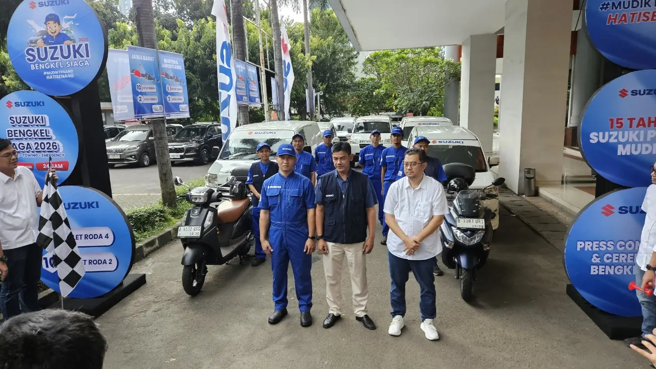 Suzuki Siapkan 71 Bengkel Siaga Kawal Mudik Lebaran 2026 33 Outlet Buka 24 Jam