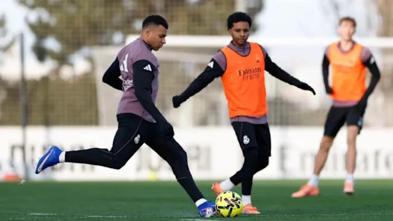 Kylian Mbappe Kembali Latihan Siap Bela Real Madrid Lawan Bayern Munchen Di Leg Kedua Perempat Final Liga Champions