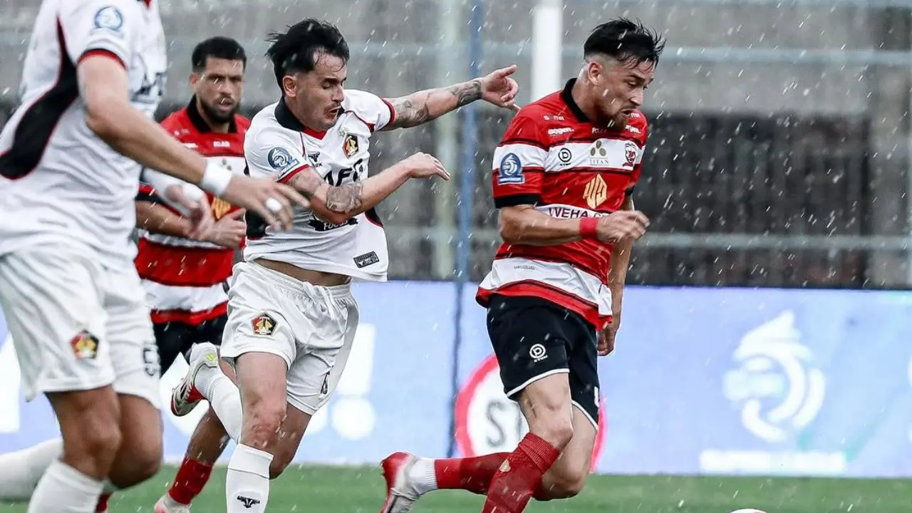 Hasil Madura United FC vs PERSIK Kediri 2-1: Riquelme Sousa Silva Pastikan Tiga Poin untuk Tuan Rumah