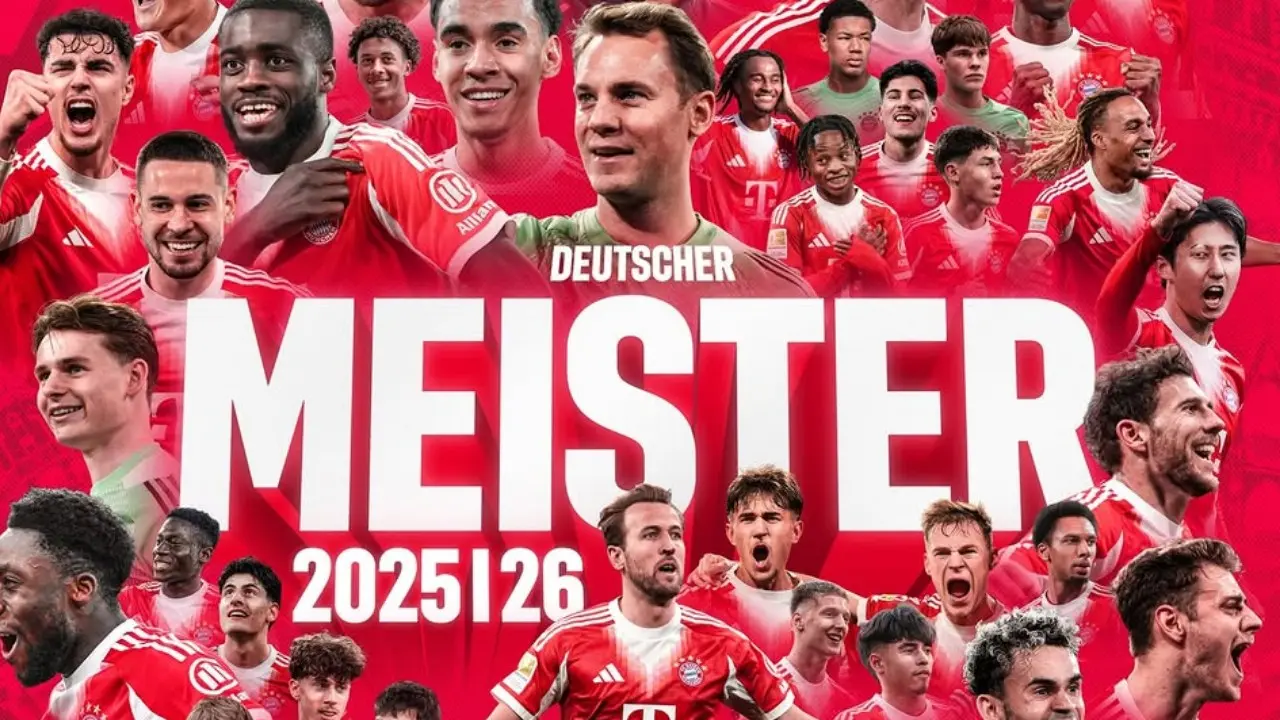 Bayern Munchen Segel Gelar Juara Bundesliga 2025/26 Usai Tekuk Stuttgart 4-2