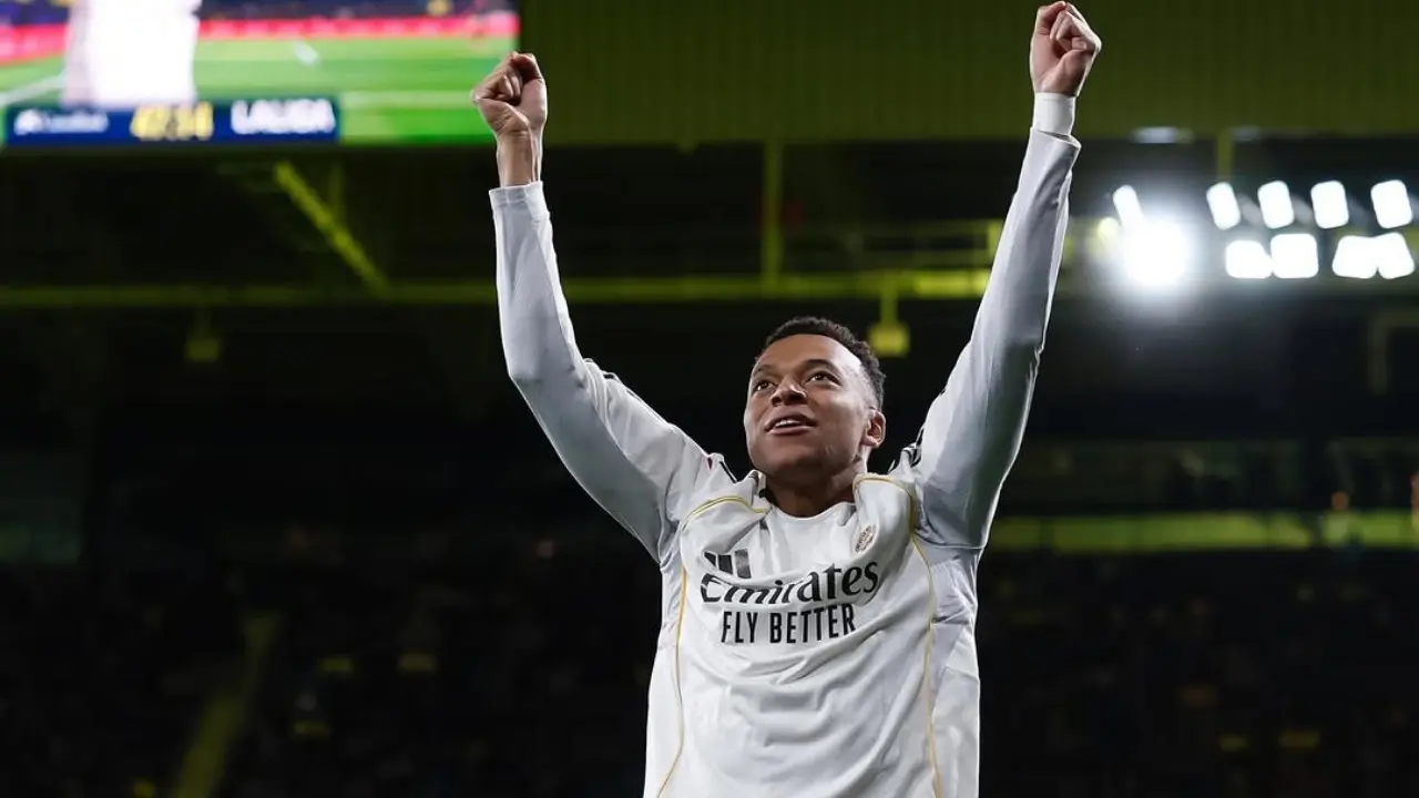 Hasil Sementara Real Madrid vs Deportivo Alaves 1-0: Gol Mbappe Bawa Los Blancos Unggul di Paruh Pertama